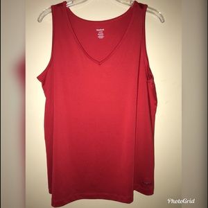 Reebok Women’s Red Tank Top  Size 14/16